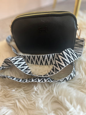 Crossover 'H' Bag - Black